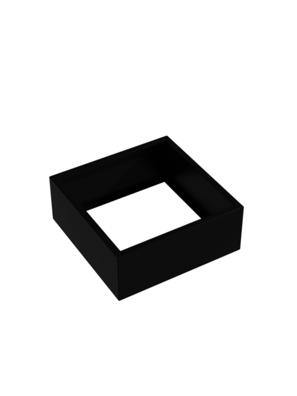 Adezz  Aluminium | Carrez zonder bodem | 100x100x40 cm