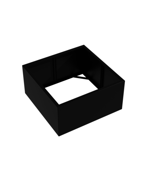 Adezz Aluminium | Carrez zonder bodem | 1200x1200x600 mm