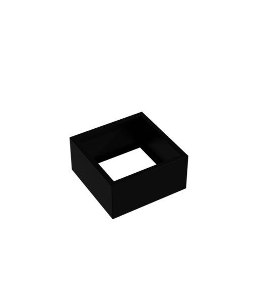 Adezz Aluminium | Carrez zonder bodem | 800x800x400mm