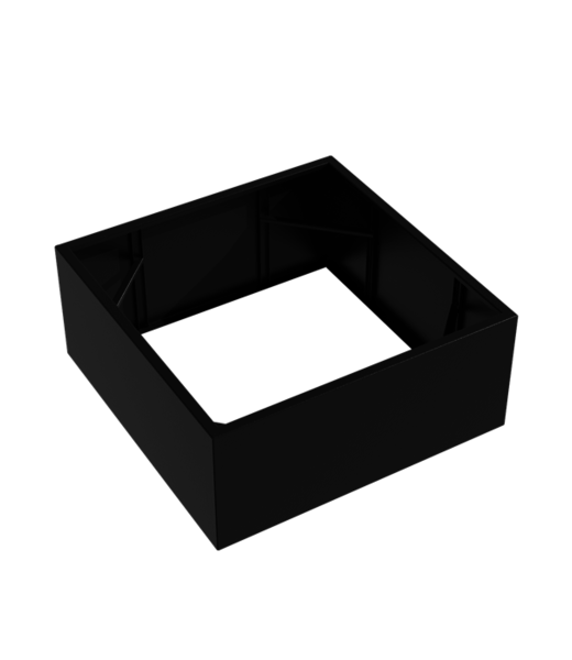 Adezz Aluminium | Carrez zonder bodem | 1400x1400x600 mm