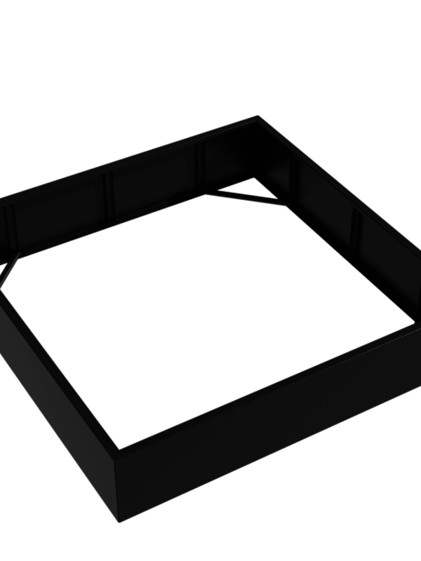 Adezz Aluminium | Carrez zonder bodem | 200x200x40 cm