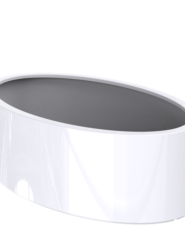 Adezz Ellipse | Hoogglans Polyester | 200x120x60 cm