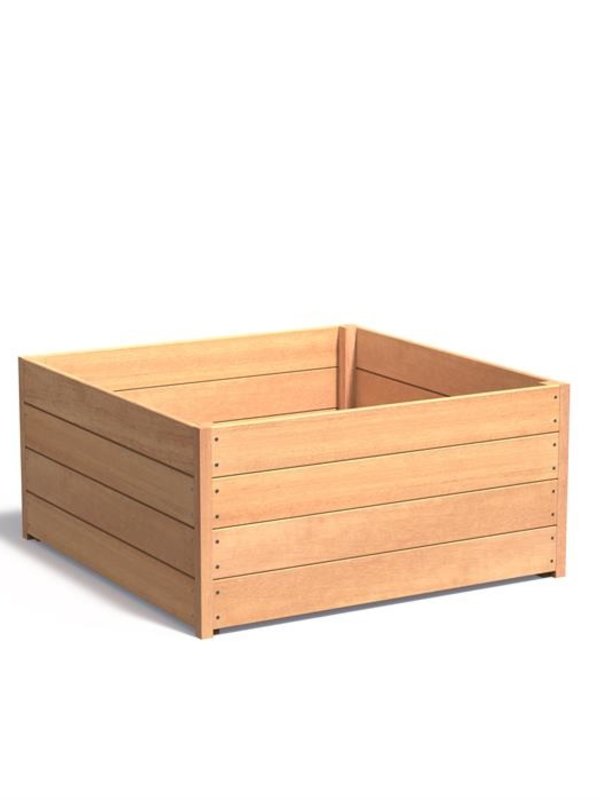 Adezz Carrez | Hardhout | 120x120x57 cm