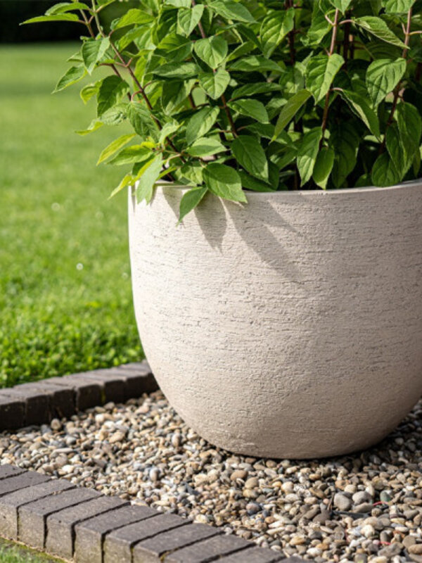 Luca Lifestyle Terreno New Egg Pot 80 80x66 - Clay