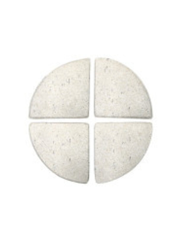 Luca Lifestyle Pot Feet Set (4) 10x10 - Anthracite