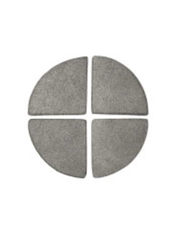 Luca Lifestyle Pot Feet Set (4) 10x10 - Anthracite