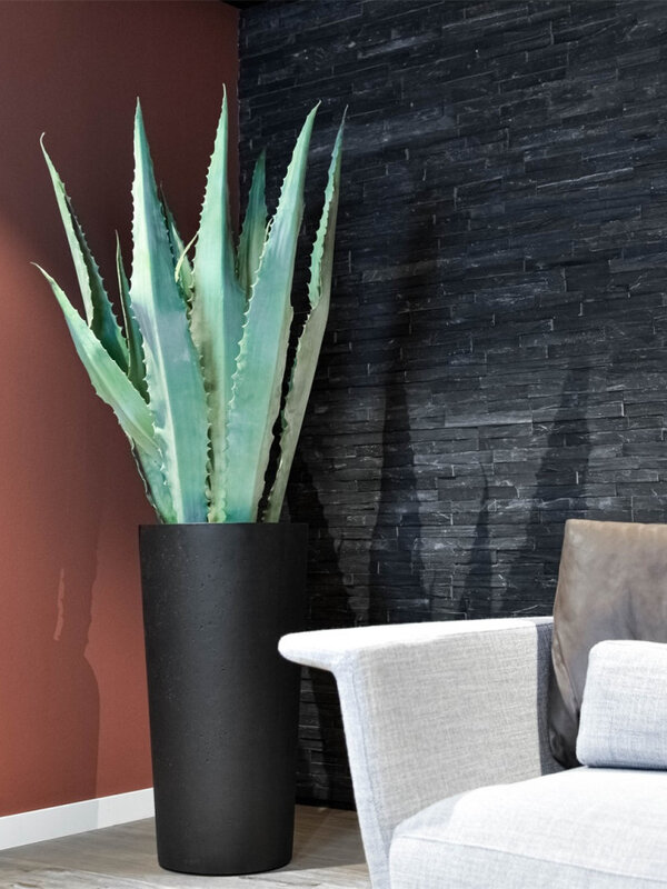 Luca Lifestyle Grigio Vase 68 36x68 - Anthracite