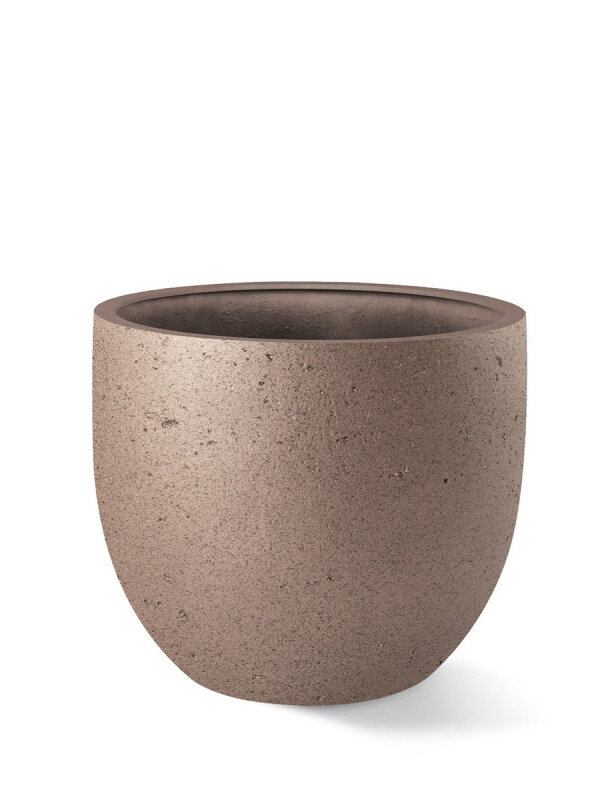 Luca Lifestyle Grigio Metallic New Egg Pot 36 36x31 - Bronze