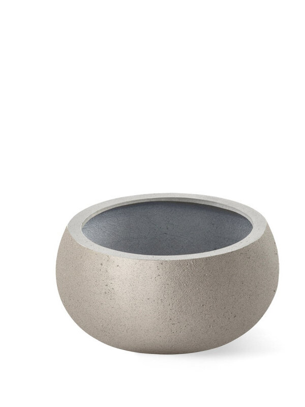 Luca Lifestyle Grigio Metallic Low Balloon 40 40x18 - Bronze