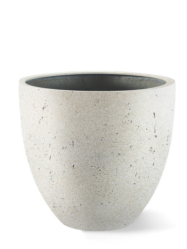 Luca Lifestyle Grigio Egg Pot 60 60x54 - Anthracite