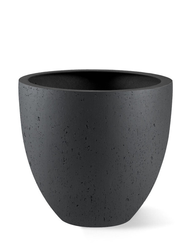 Luca Lifestyle Grigio Egg Pot 40 40x36 - Anthracite
