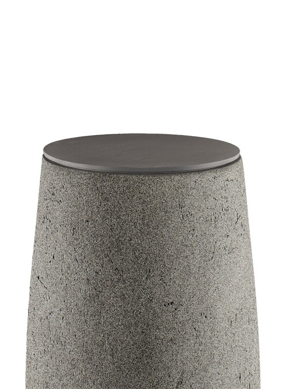 Luca Lifestyle Coverplate Round 48 Ø48 - Natural Concrete
