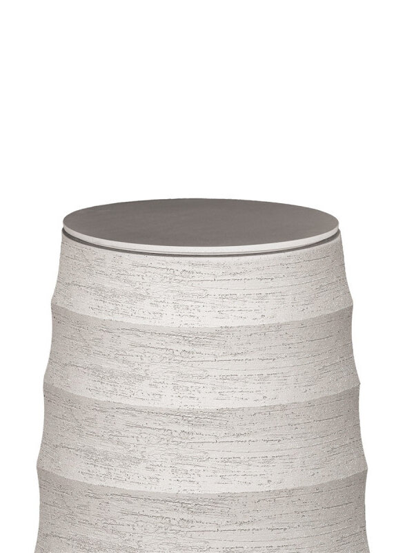 Luca Lifestyle Coverplate Round 48 Ø48 - Natural Concrete