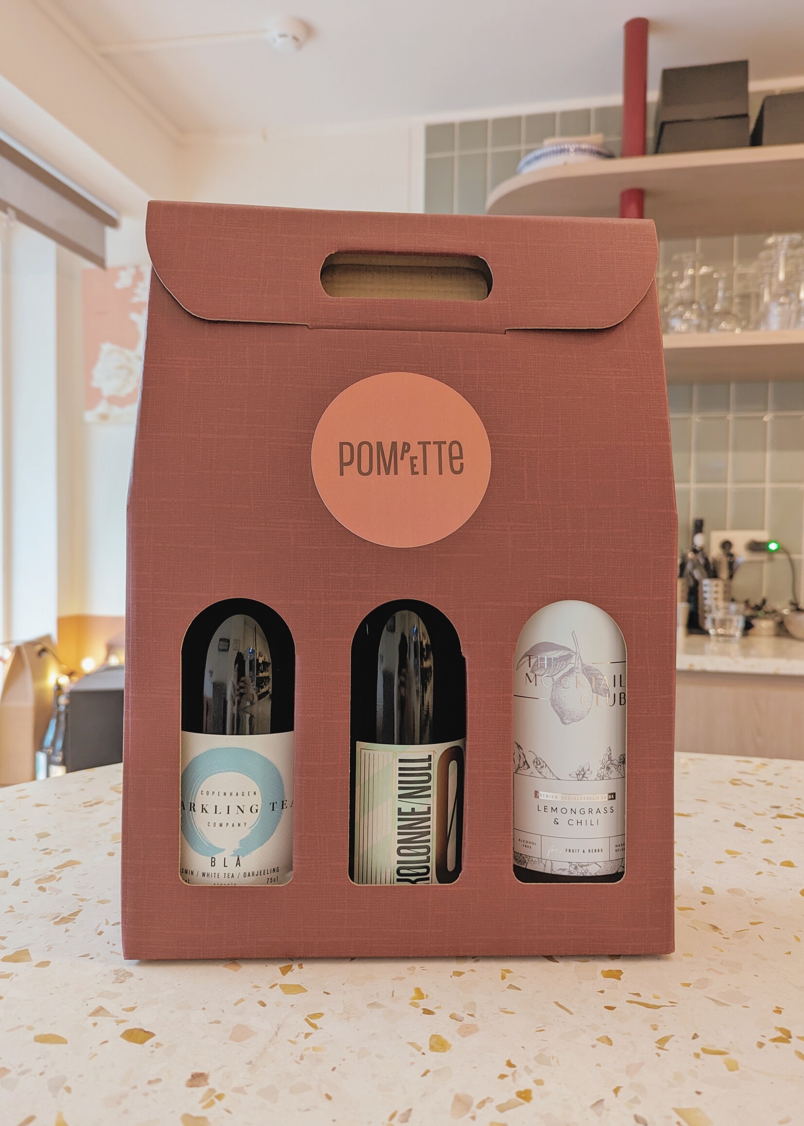 Pompette Cadeaupakket '0% alcohol, 100% plezier'