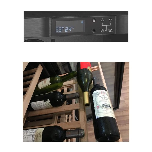 Wine Klima D92T ZWART | Wine Klima | 92 flessen