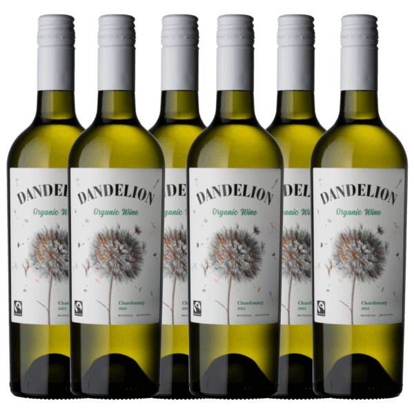 Montlaiz Dandelion Chardonnay BIO & Fairtrade | Doos (6)