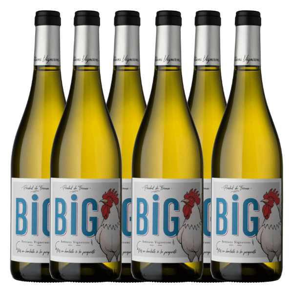 Rhonéa Wine Big Coq Ventoux Blanc | Doos (6)
