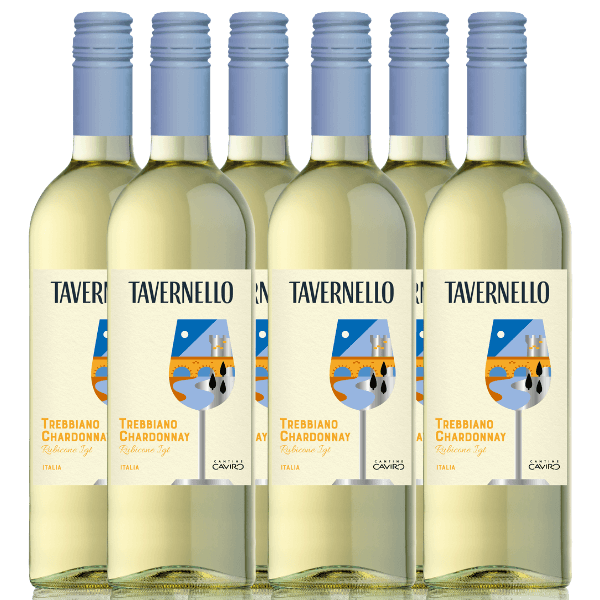 Tavernello wijnen Tavernello Trebbiano Chardonnay Rubicone