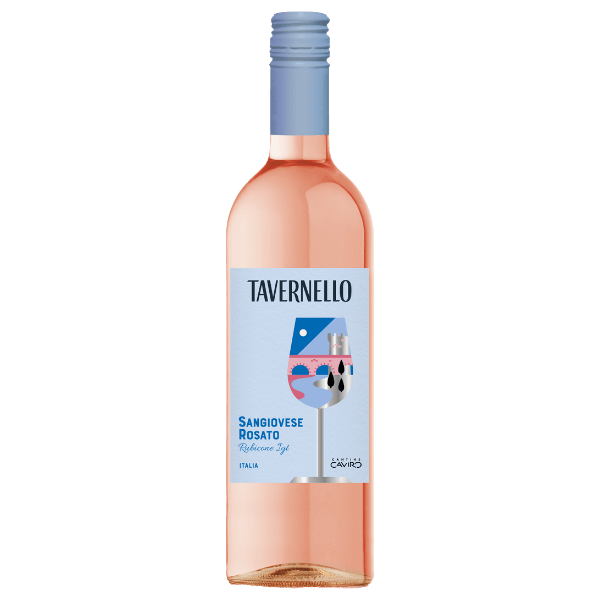 Tavernello Rosé Sangiovese Rosato Rubicone van Tavernello wijnen