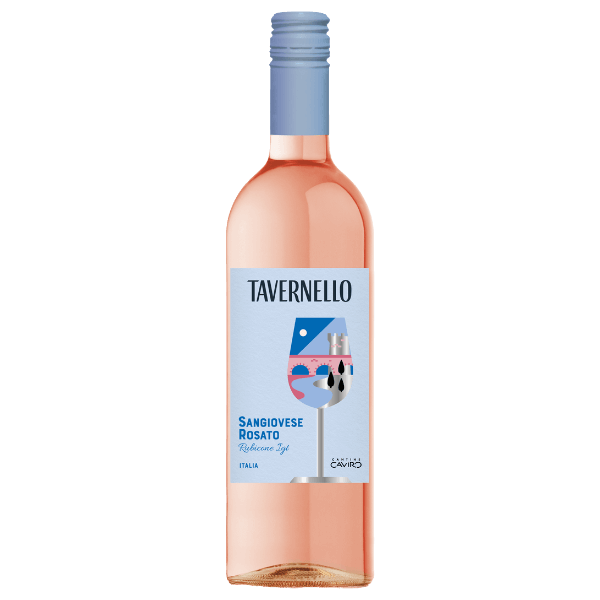 Tavernello wijnen Tavernello Rosé Sangiovese Rosato Rubicone