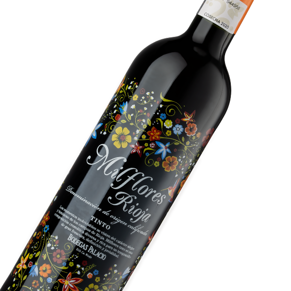 Bodegas Palacio Milflores Rioja Tempranillo Tinto | Wijn Cadeau |Met Kaartje