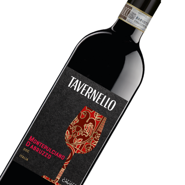 Tavernello wijnen Tavernello Montepulciano d'Abruzzo | Wijn Cadeau | Incl. Kaartje