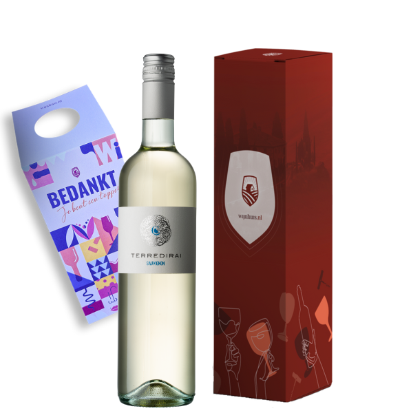 Terredirai Sauvignon delle Venezie  | Wijn cadeau | incl. Gratis Kaartje