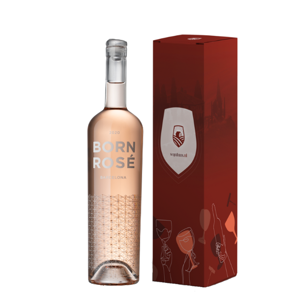 BORN Rosé Barcelona Premium Born Rosé Barcelona | Wijn Cadeau | incl. Kaartje