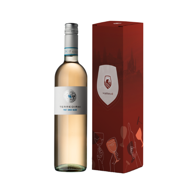 Terredirai Pinot Grigio BLUSH Rosé delle Venezie  | Wijn Cadeau