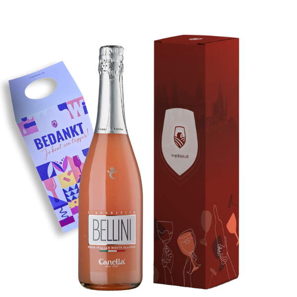 Canella Bellini Cocktail Originale | Cocktail Cadeau | incl. Gratis Kaartje