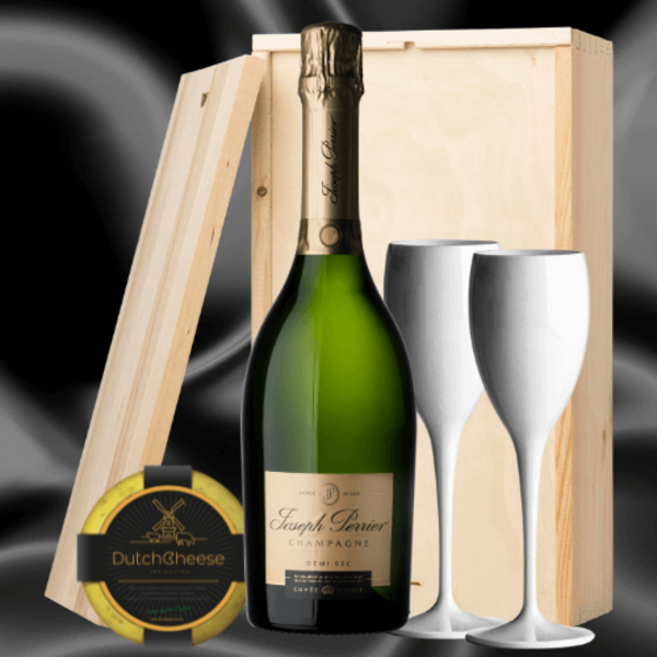 Champagne Cuvée Royale Demi-Sec | Wijn & Kaas Cadeau
