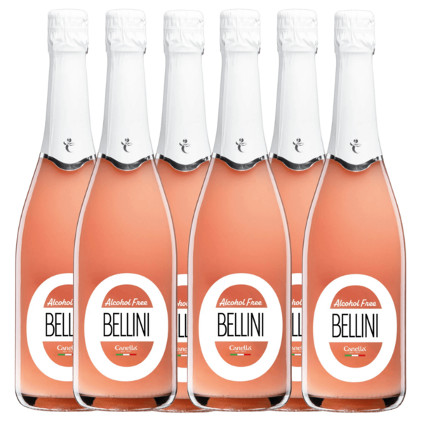 Canella Bellini Cocktail ZERO Alcoholvrij 0,0% | Doos (6)
