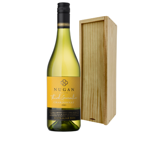 Nugan Estate Australische wijn Third Generation Chardonnay | Wijn Cadeau | incl. Kaartje