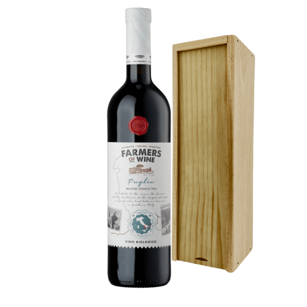Farmers of Wine Rosso Biologisch | Wijn Cadeau | incl. Gratis Kaartje