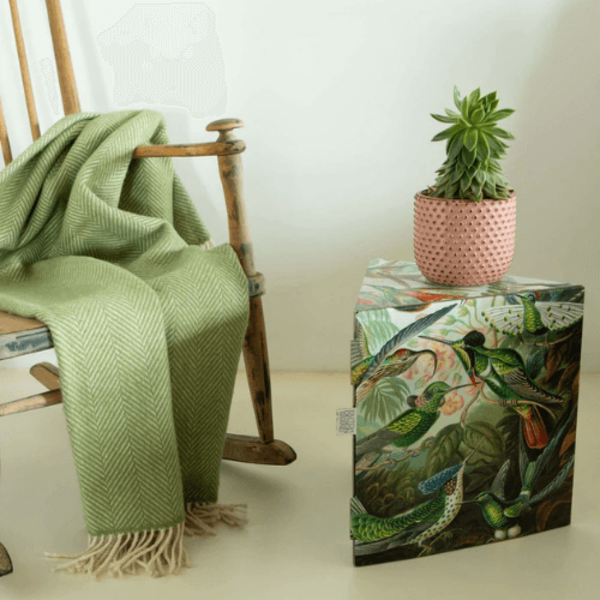 Wijn Table Chair Art of Nature + Wenskaart