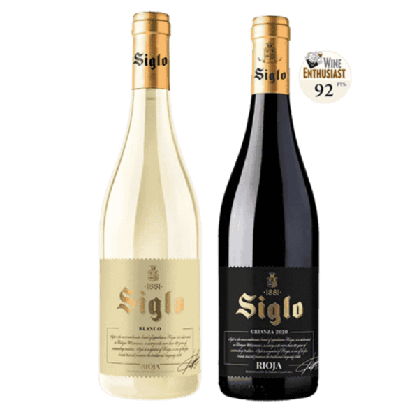Siglo 1881 Rioja Siglo Rioja Rood en Wit | Kerstpakket