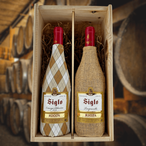 Siglo 1881 Rioja Crianza Selección & Tempranillo "Saco" | Kerstpakket