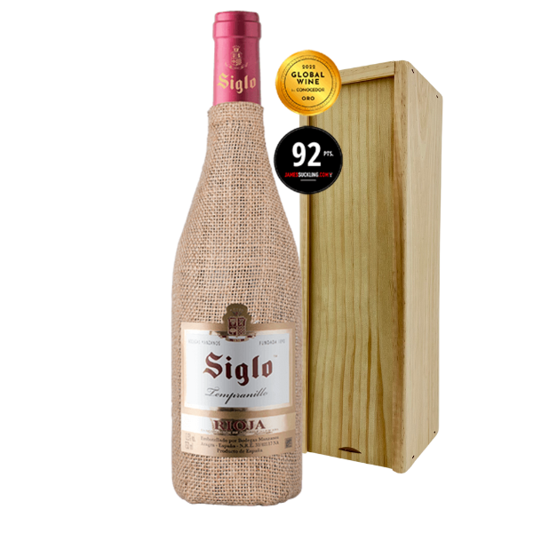 Siglo 1881 Rioja Crianza Tempranillo "Saco" Rood | Kerstpakket