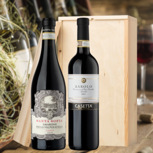 Barolo Casetta & Amarone della Valpolicella | Kerstpakket