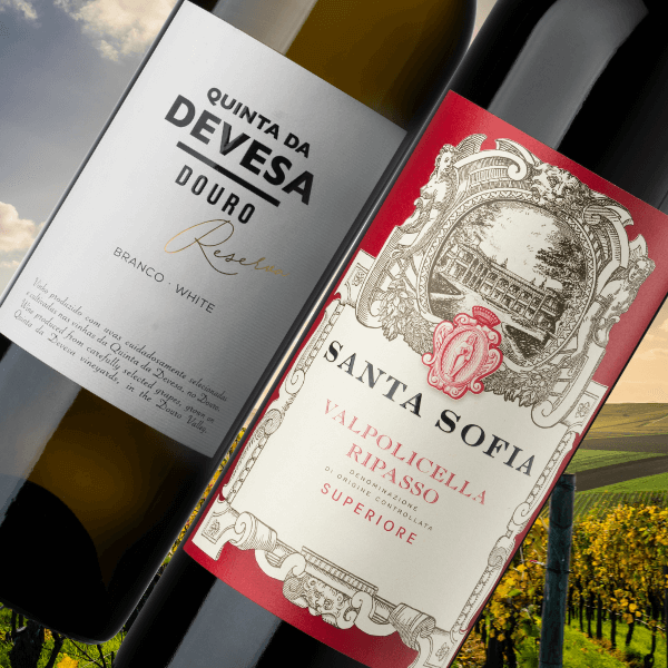 Ripasso Valpolicella & Douro Branco Reserva – Luxe Dinerduo