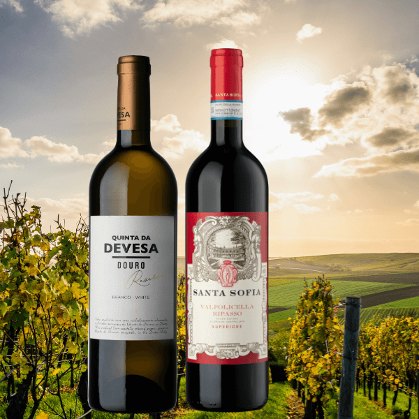 Ripasso Valpolicella & Douro Branco Reserva – Luxe Dinerduo