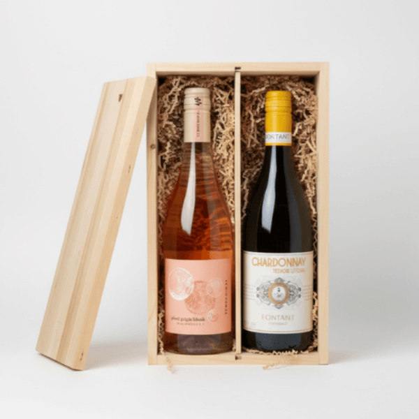 Wijnhuis.nl Pinot Grigio Blush & Chardonnay – Aperitiefduo