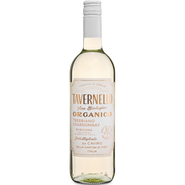 Tavernello wijnen Tavernello Organico Trebbiano Chardonnay Rubicone BIO | Doos (12)
