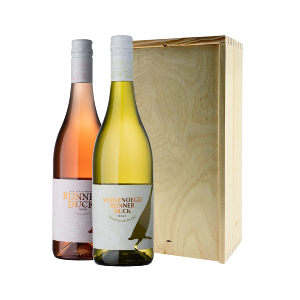 Vergenoegd Wine Estate Runner Duck Shiraz Rosé & Sauvignon | Wijn Kist