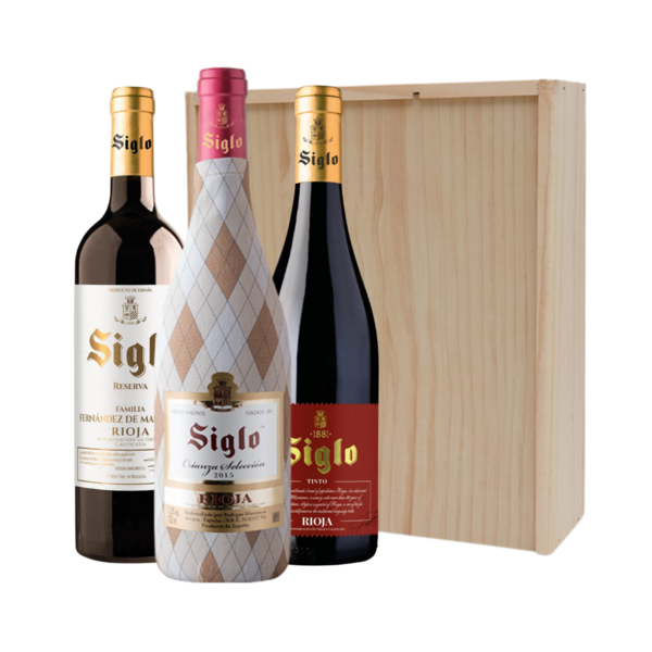 Siglo 1881 Rioja Rioja Reserva, Crianza Selección & Rioja Tinto | Wijnpakket
