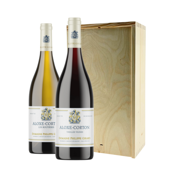 Domaine Philippe Girard Aloxe-Corton duo wit & rood Philippe Girard | Wijnpakket