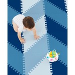 فرشة Playspot Geo Floor Tiles Blue Ombre