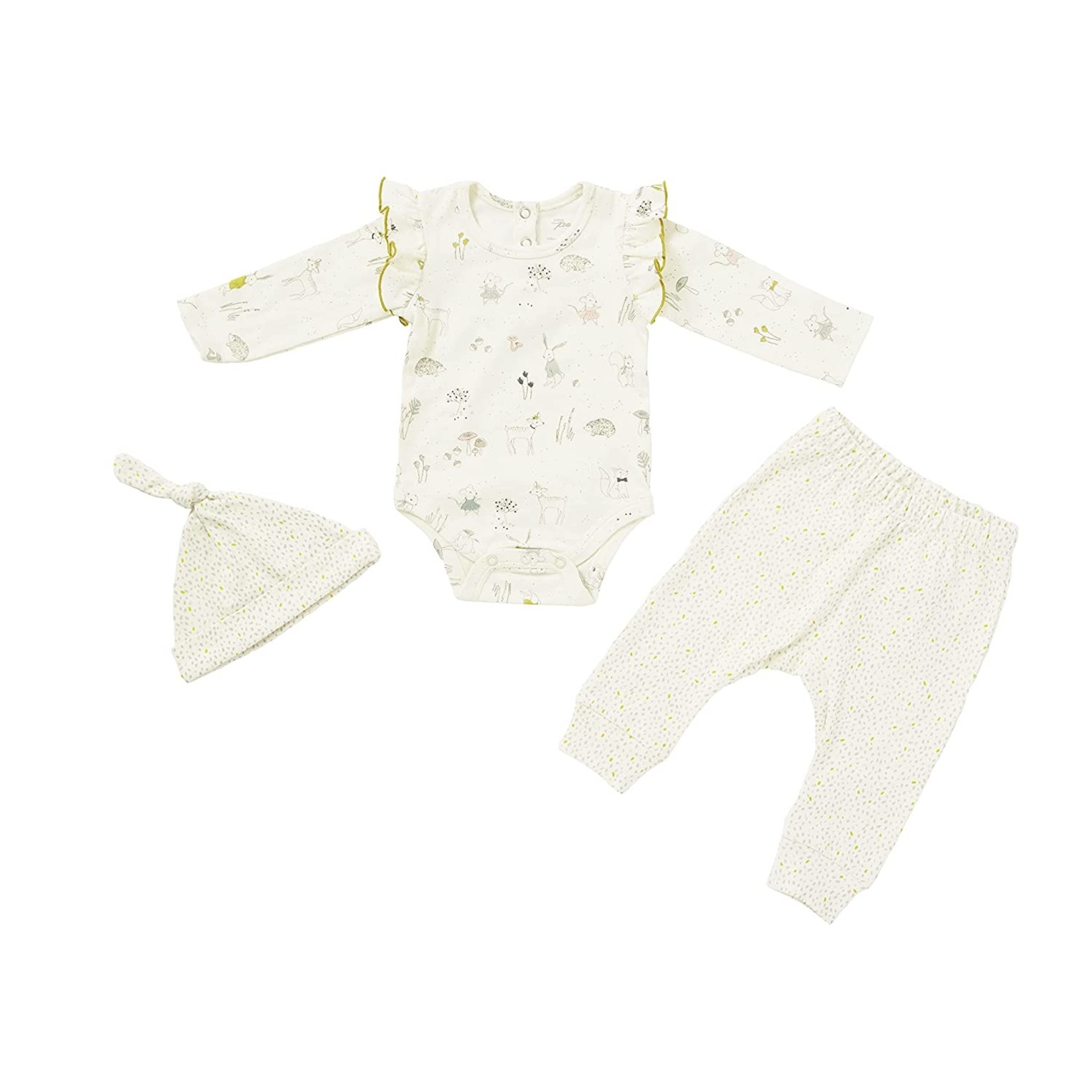 Ruffle 3-Piece Set - Magical Forest / 6 - 12 mos.