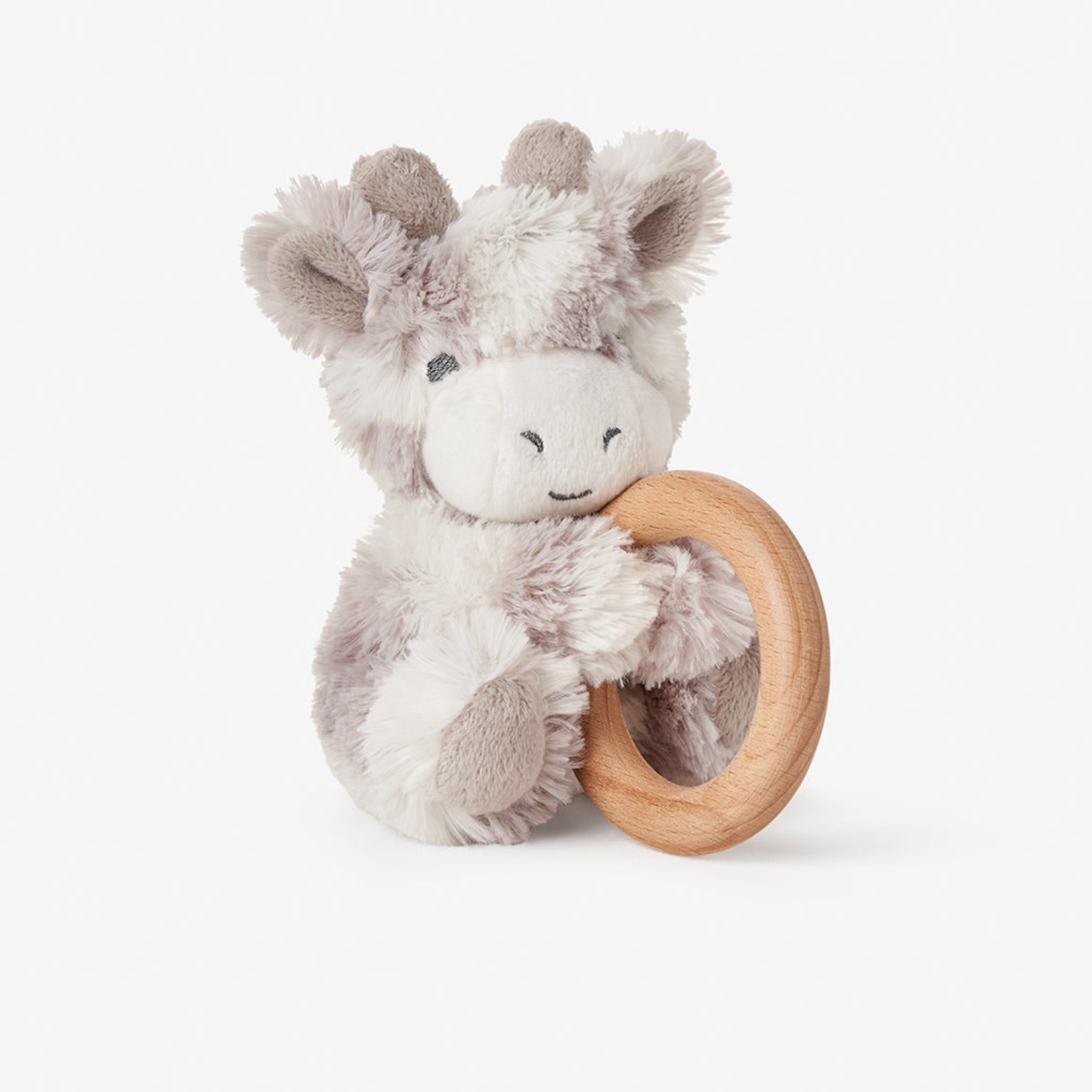 Ring Rattle Plush - Giraffe