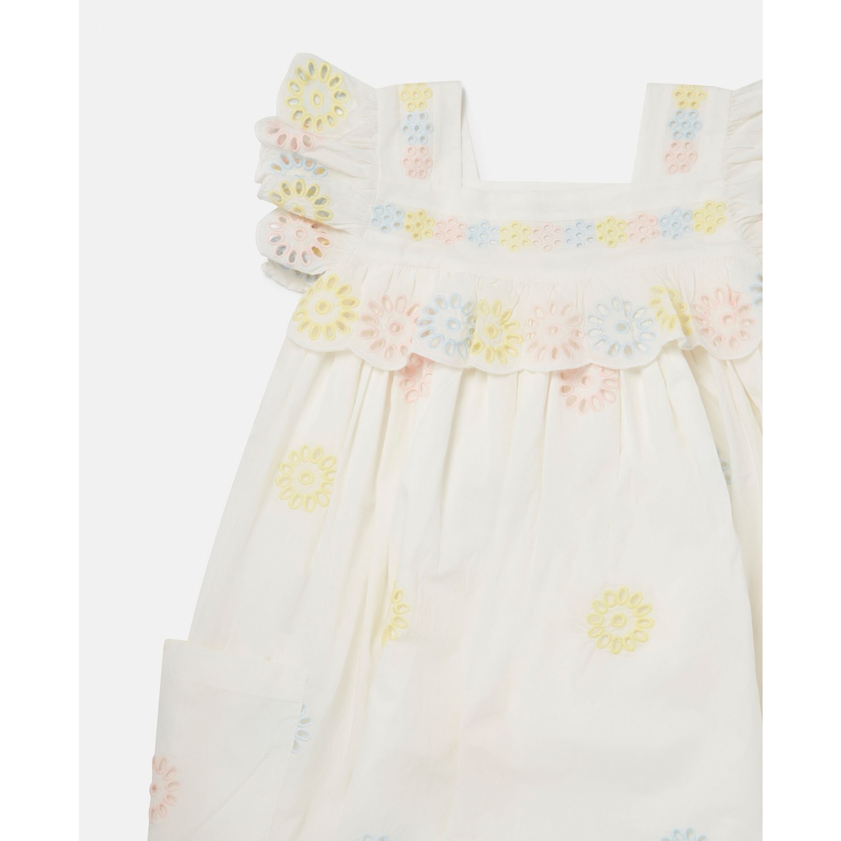فستان مزين بالزهور من الكروشيه من ستيلا مكارتني